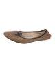 Bottega Veneta Intrecciato Weave Leather Ballet Flats
