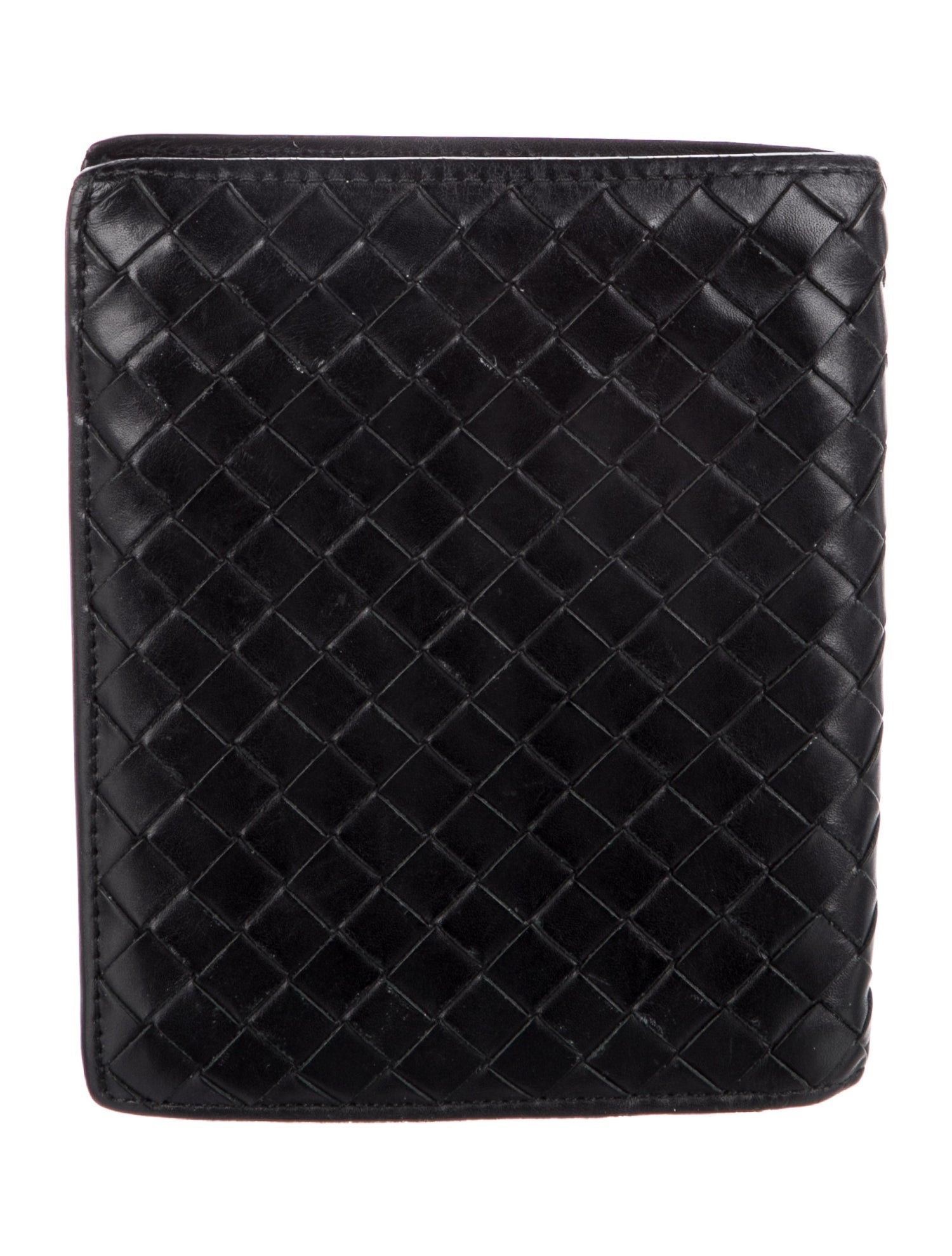 Bottega Veneta Vintage Intrecciato Weave Bifold Wallet