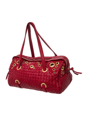 Bottega Veneta Intrecciato Top Handle Bag