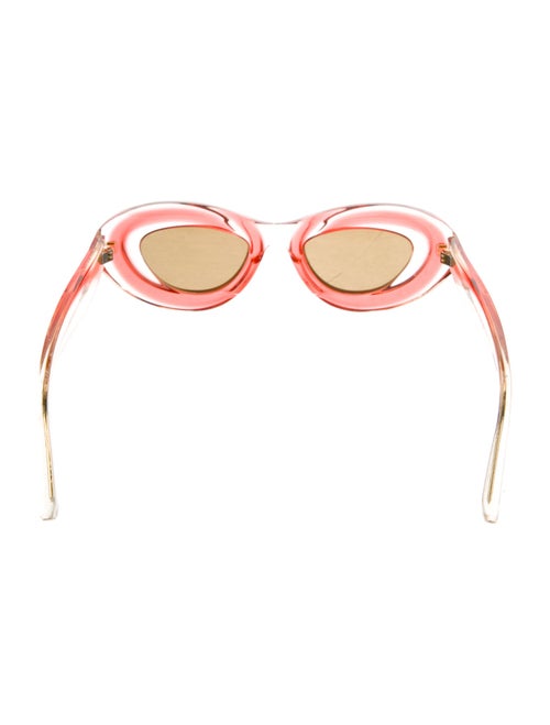 Bottega Veneta Cat-Eye Mirrored Sunglasses