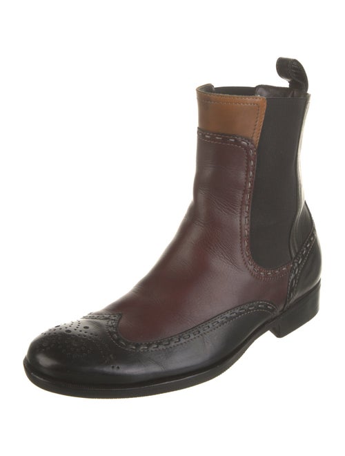 Bottega Veneta Leather Chelsea Boots