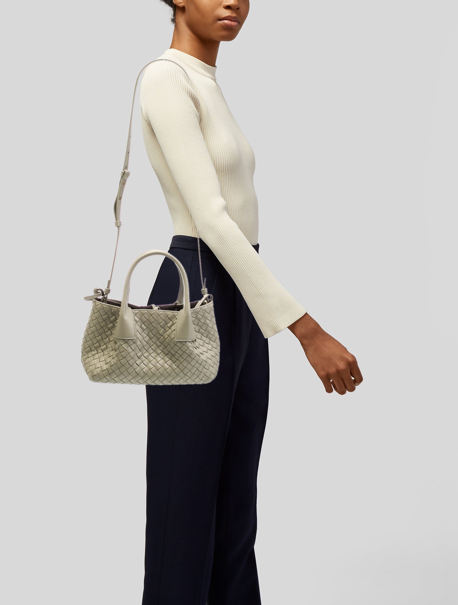 Bottega Veneta Intrecciato Cabat Small w/ Tags