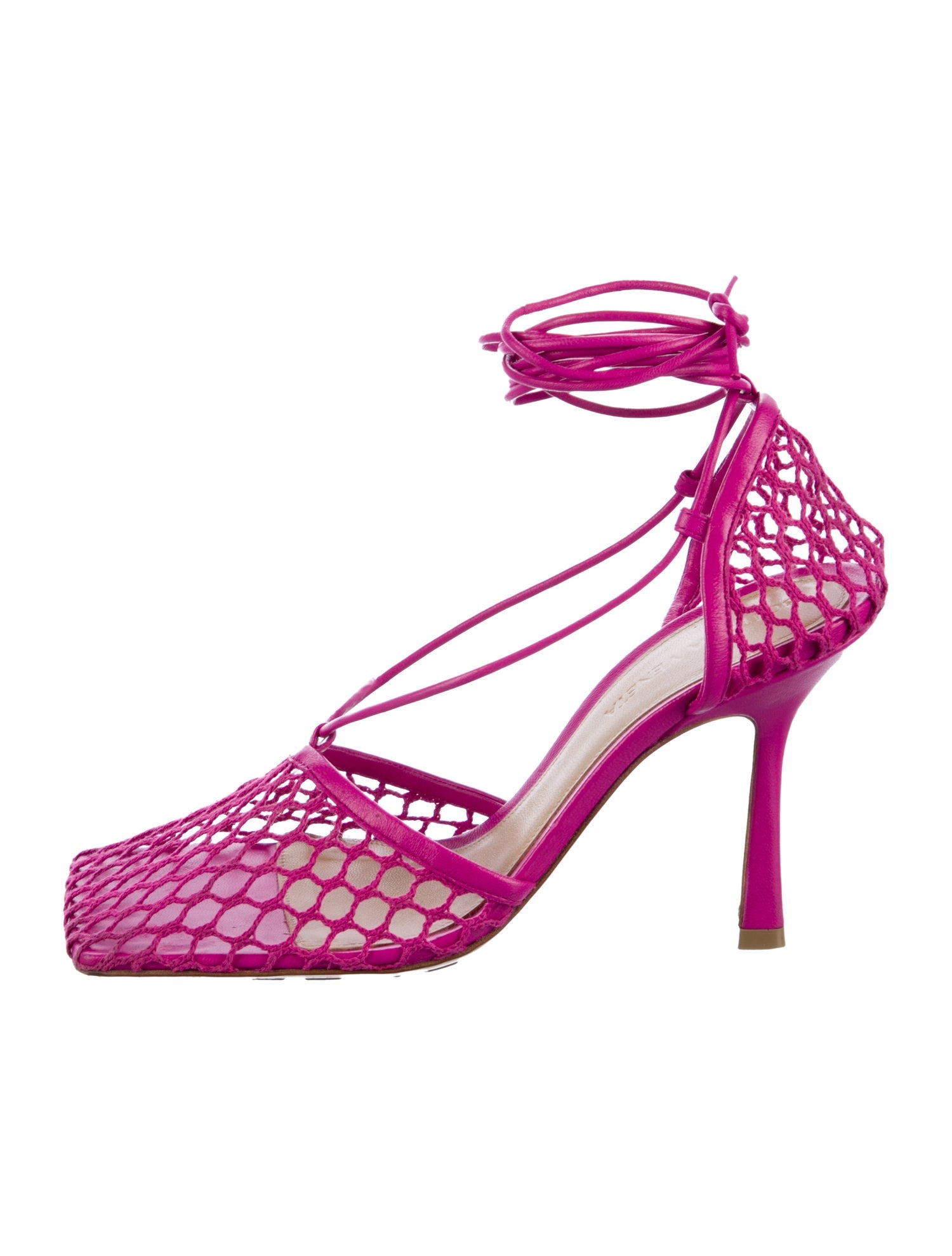 Bottega Veneta Mesh D'Orsay Pumps