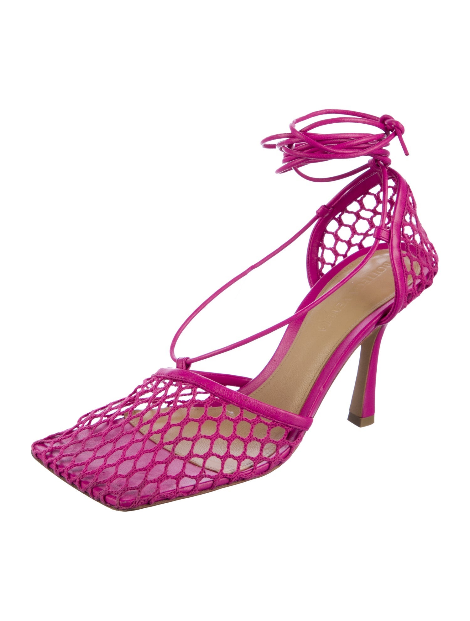 Bottega Veneta Mesh D'Orsay Pumps