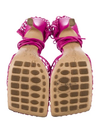 Bottega Veneta Mesh D'Orsay Pumps