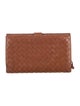 Bottega Veneta Intrecciato Weave Leather Wallet