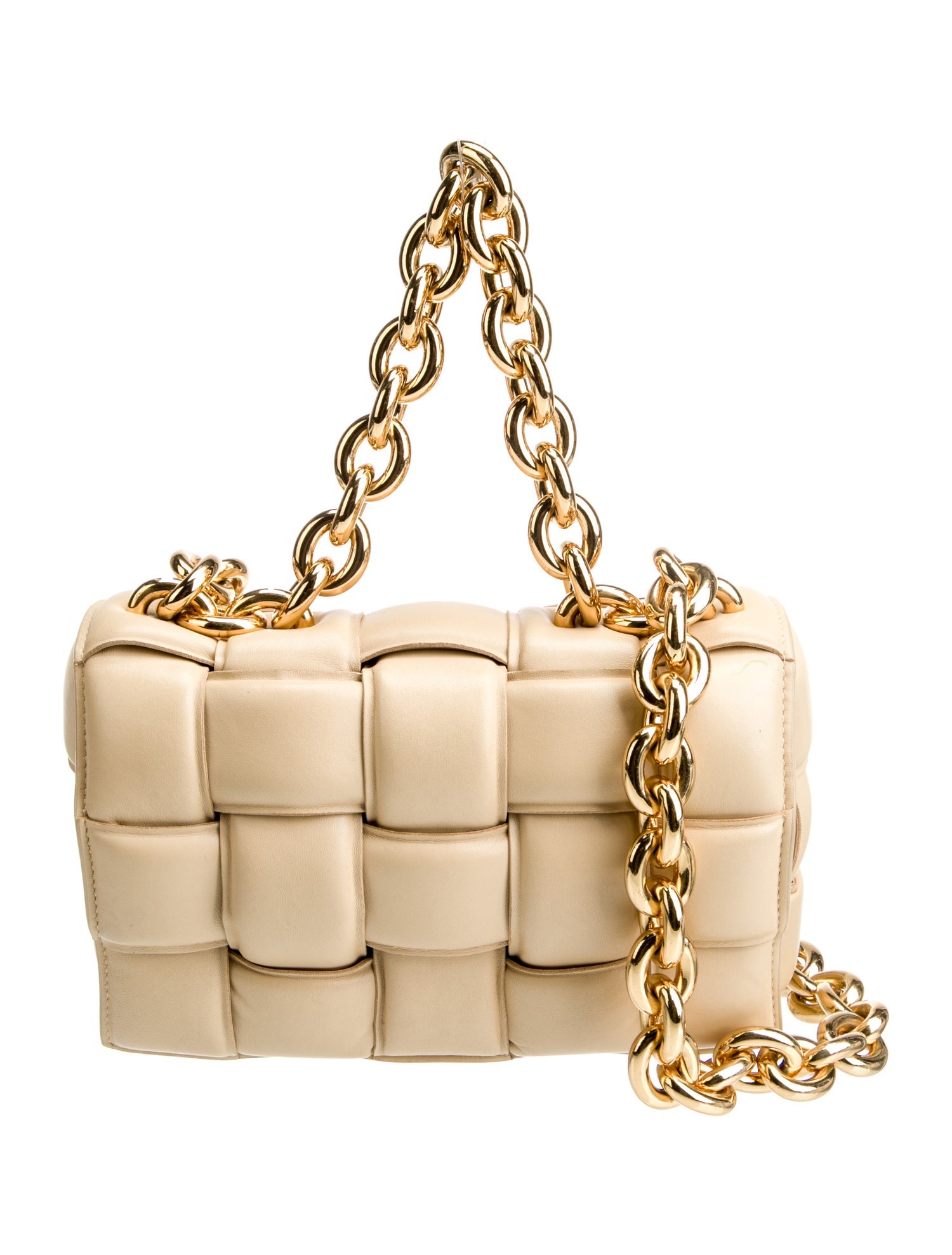 Bottega Veneta Intrecciato Chain Padded Cassette