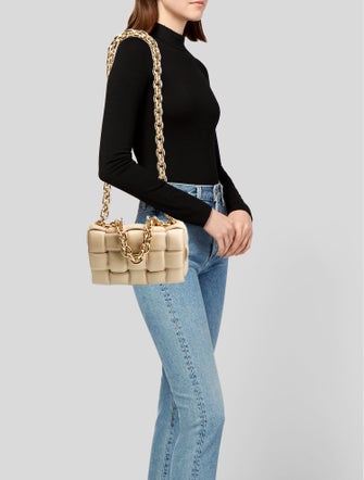 Bottega Veneta Intrecciato Chain Padded Cassette