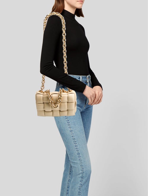 Bottega Veneta Intrecciato Chain Padded Cassette