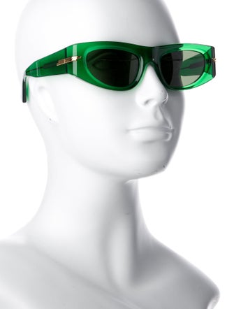 Bottega Veneta Square Tinted Sunglasses
