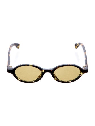 Bottega Veneta Round Tinted Sunglasses