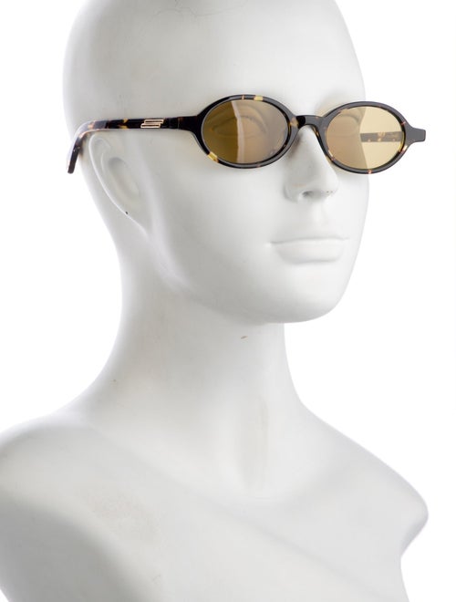 Bottega Veneta Round Tinted Sunglasses