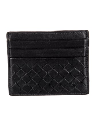 Bottega Veneta Intrecciato Weave Leather Wallet