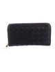 Bottega Veneta Intrecciato Weave Leather Continental Wallet