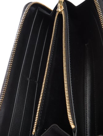 Bottega Veneta Intrecciato Weave Leather Continental Wallet