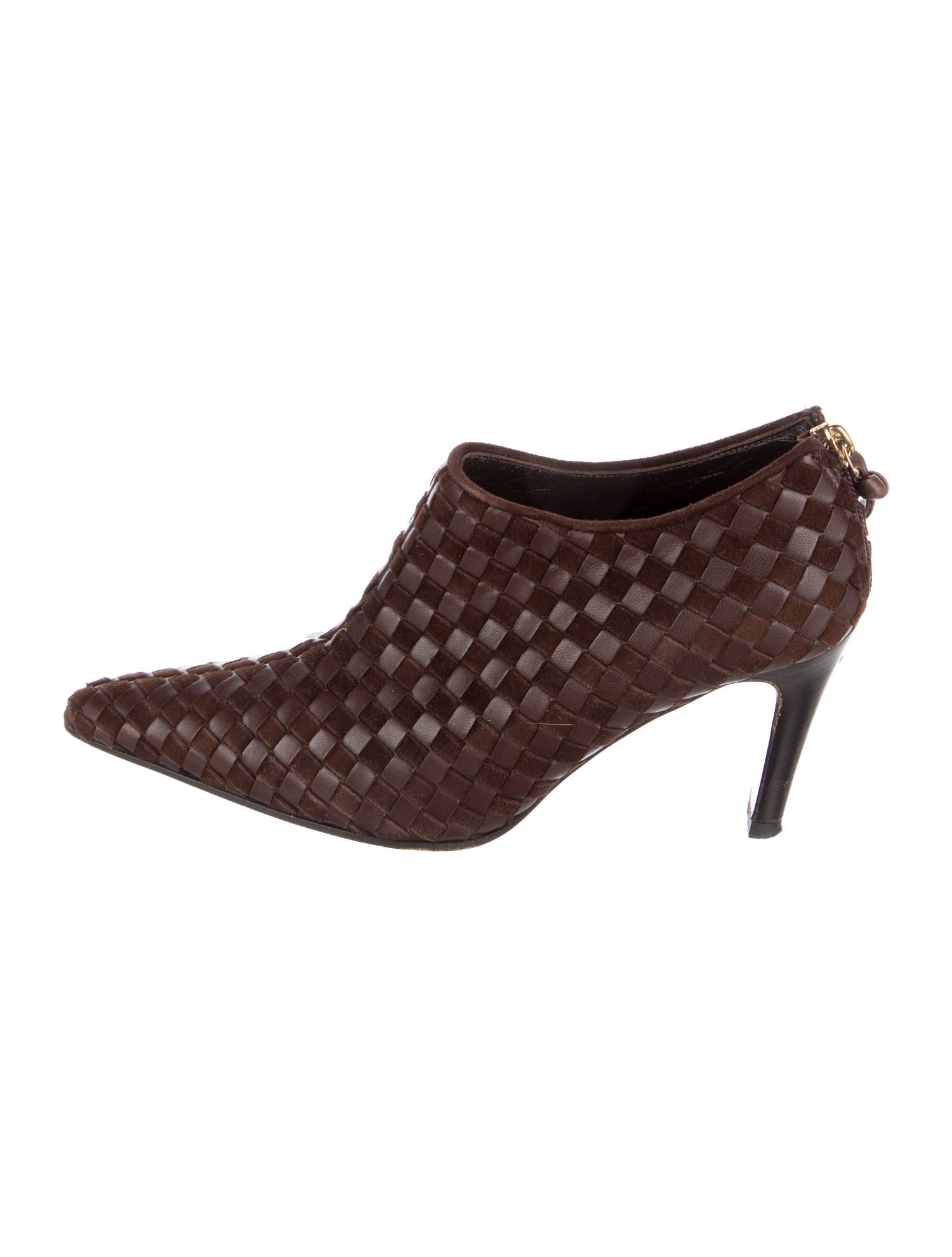 Bottega Veneta Intrecciato Weave Leather Mules
