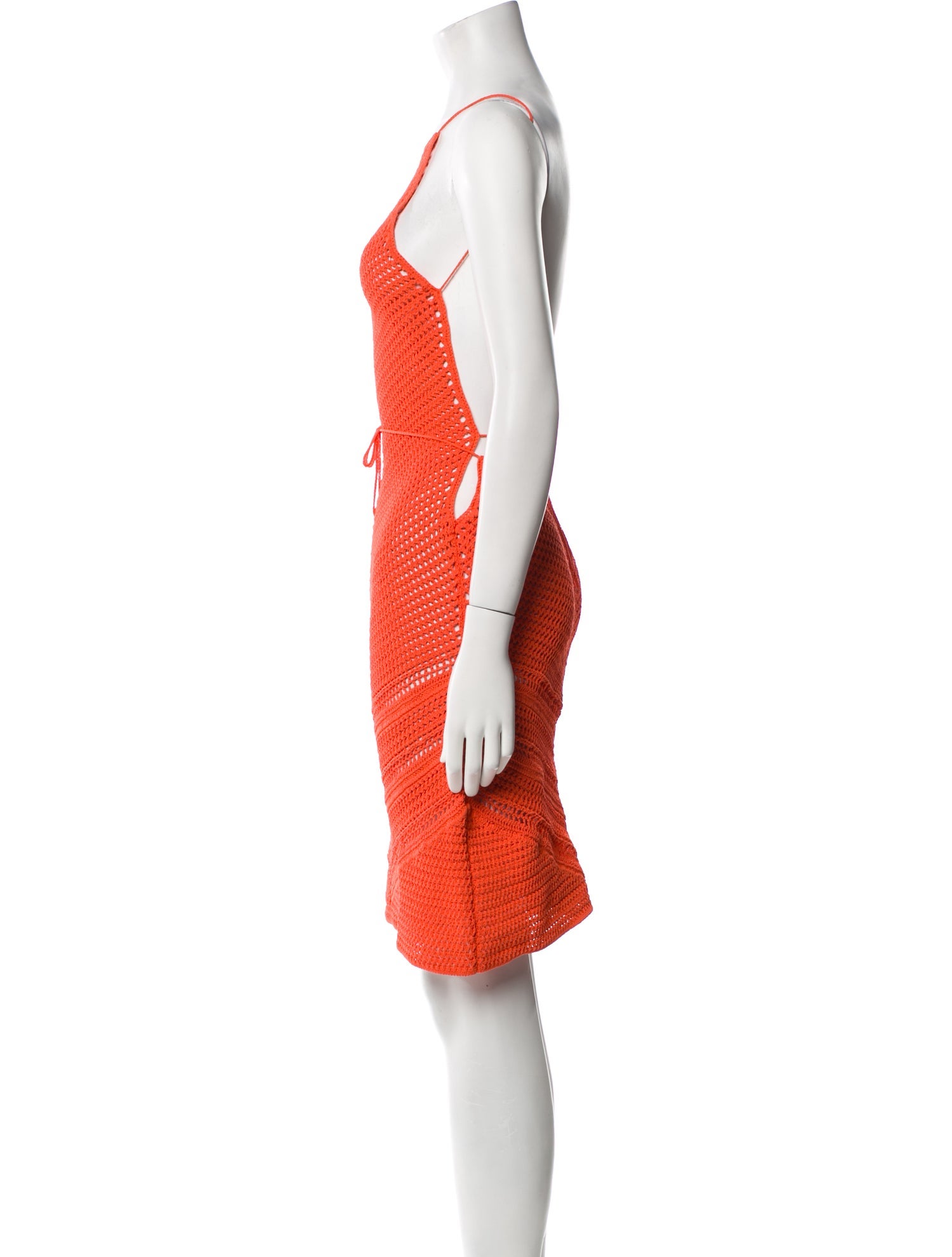 Bottega Veneta Square Neckline Mini Dress w/ Tags