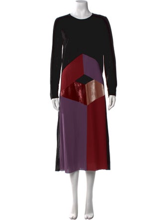 Bottega Veneta Velvet Long Dress