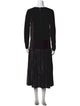 Bottega Veneta Velvet Long Dress