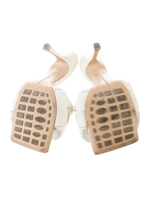 Bottega Veneta Intrecciato Weave Leather Slides