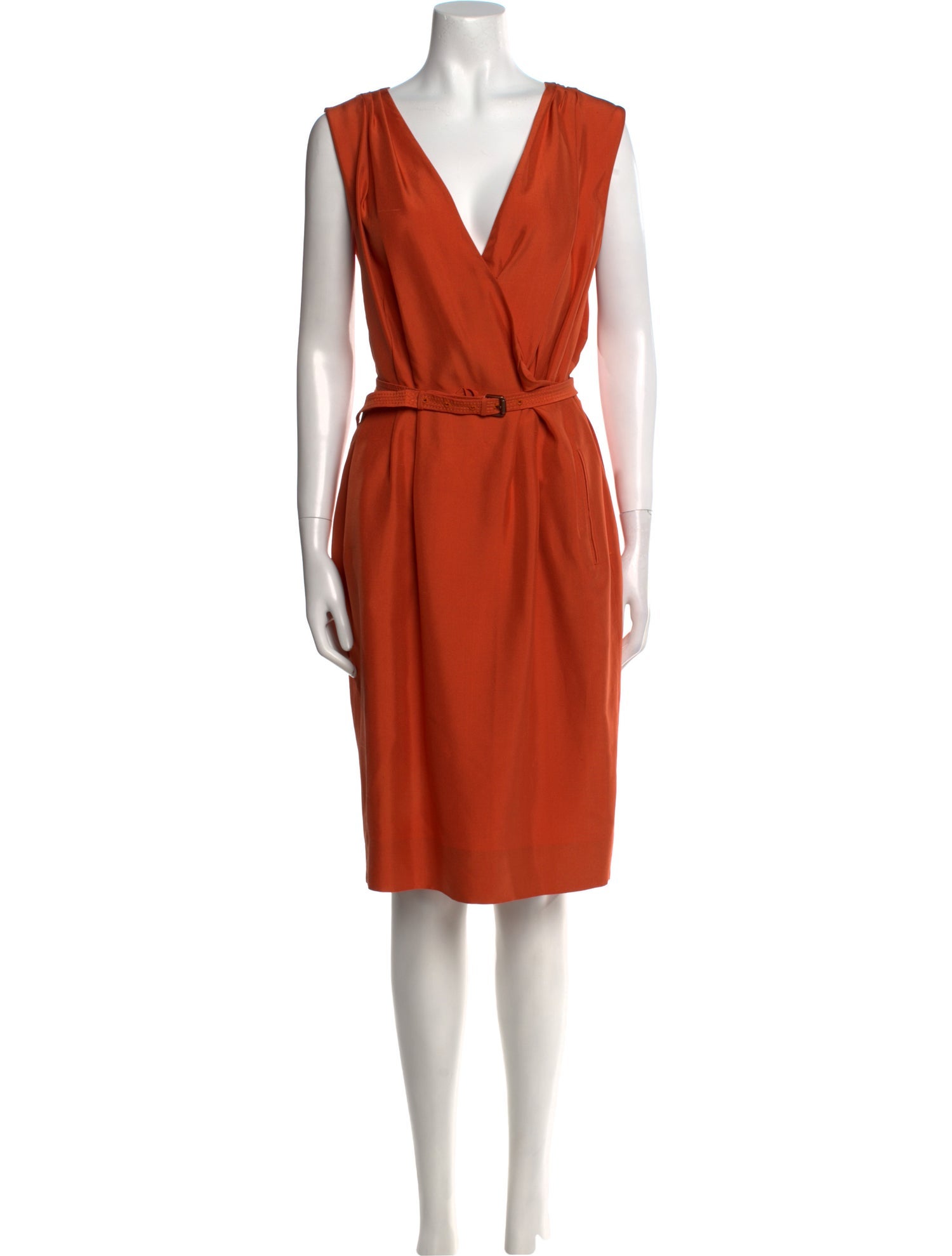 Bottega Veneta Silk Knee-Length Dress