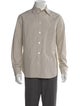 Bottega Veneta Signature Logo Striped Dress Shirt