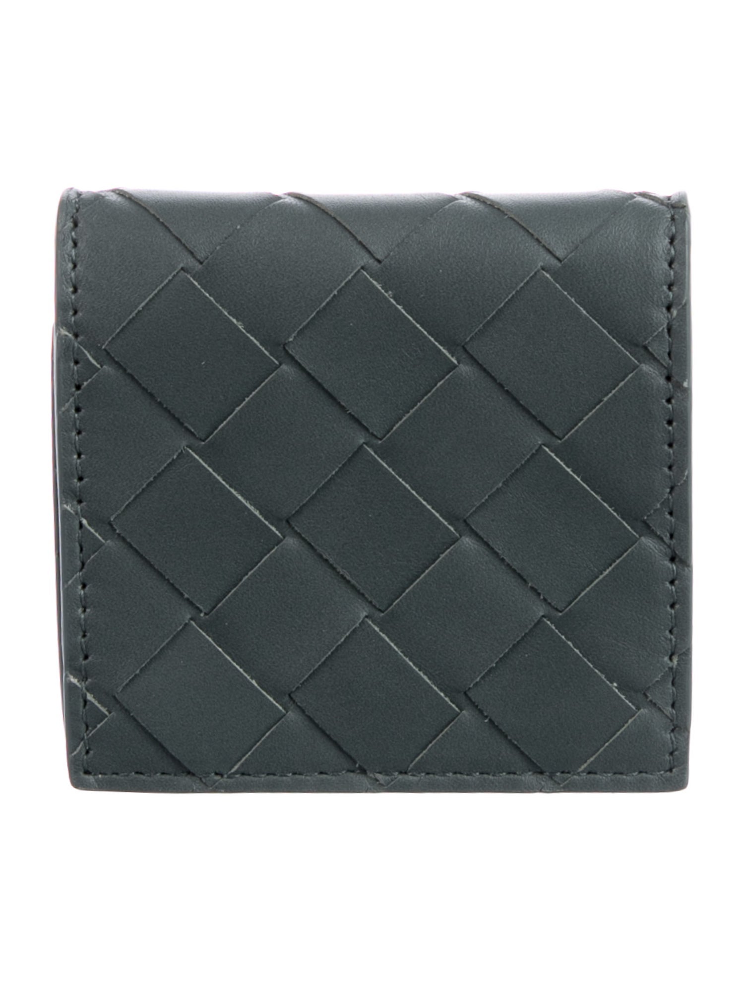 Bottega Veneta Leather Compact Wallet