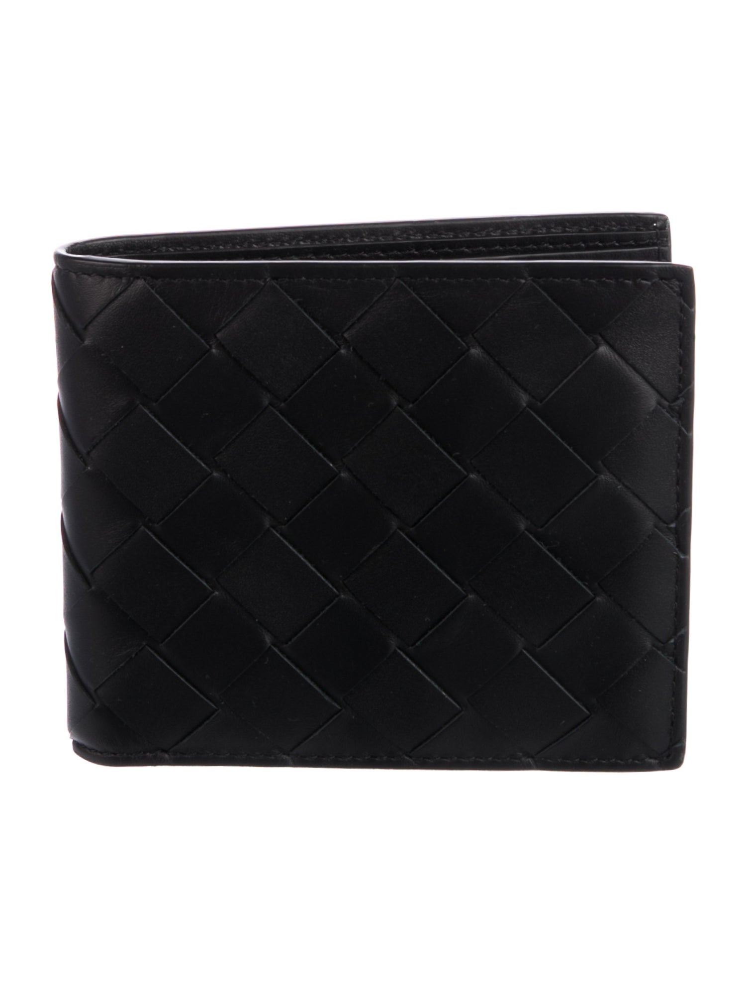 Bottega Veneta Intrecciato Weave Leather Bifold Wallet