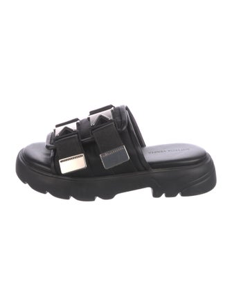 Bottega Veneta Leather Slides