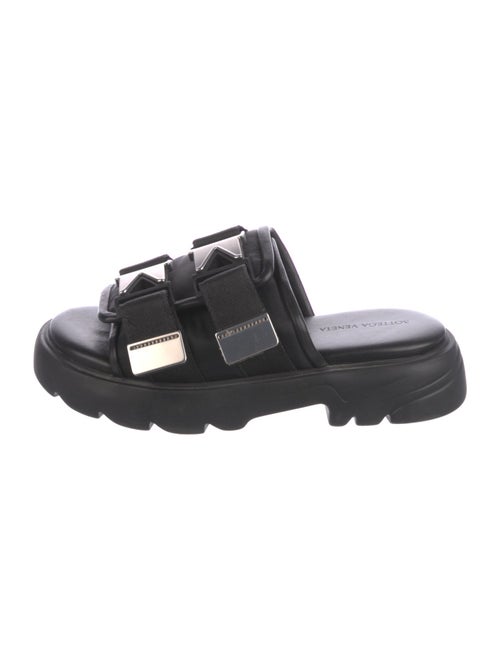 Bottega Veneta Leather Slides