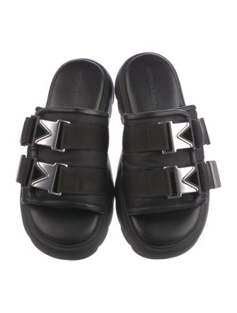 Bottega Veneta Leather Slides