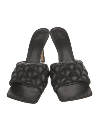 Bottega Veneta Leather Slides
