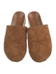 Bottega Veneta Intrecciato Weave Suede Mules