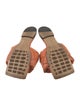 Bottega Veneta Intrecciato Weave Leather Slides