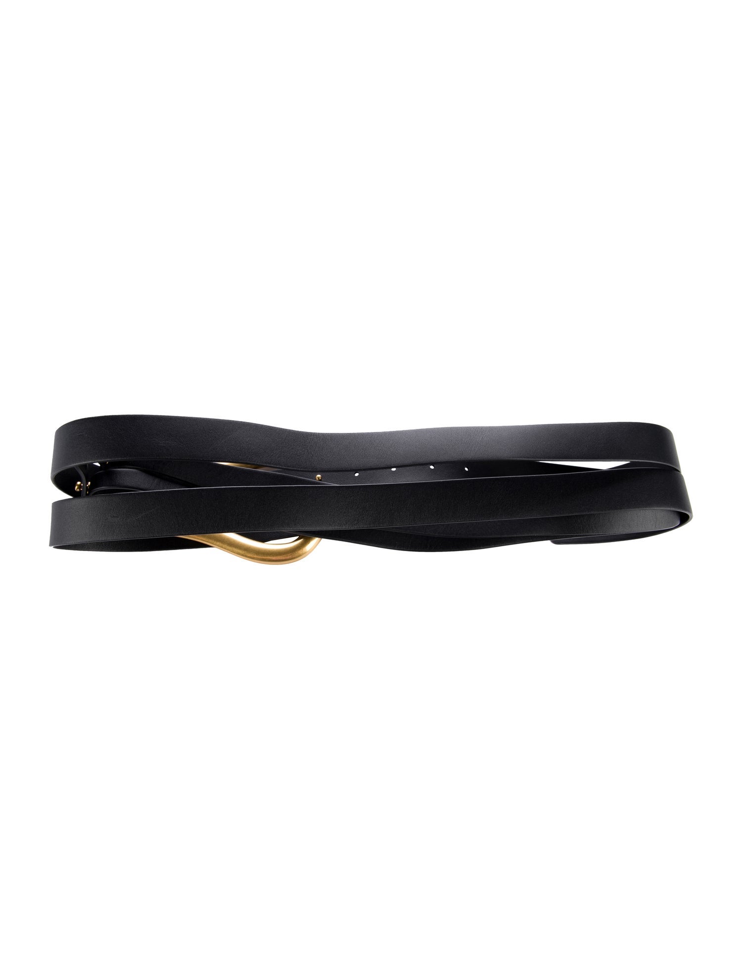 Bottega Veneta Skinny Leather Waist Belt