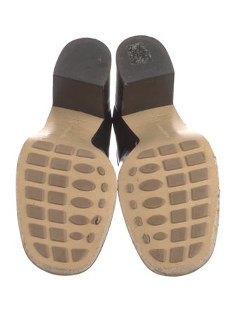 Bottega Veneta Intrecciato Weave Patent Leather Pumps