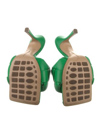 Bottega Veneta Intrecciato Weave Leather Slides