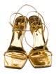 Bottega Veneta Patent Leather Sandals