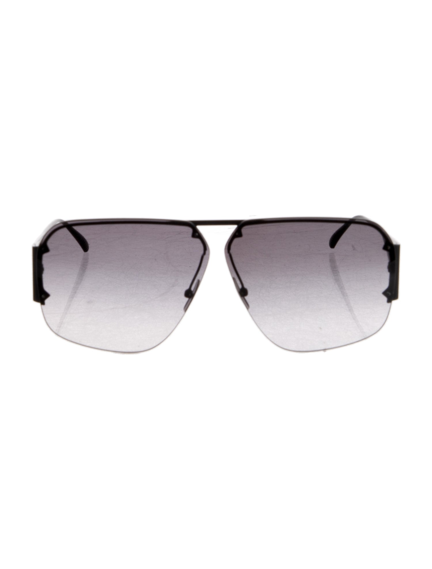Bottega Veneta Aviator Gradient Sunglasses