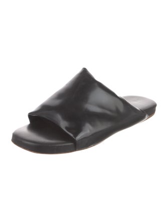 Bottega Veneta Patent Leather Slides
