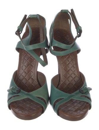 Bottega Veneta Leather Sandals