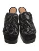 Bottega Veneta Intrecciato Weave Leather Slides