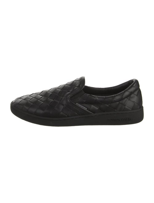 Bottega Veneta Intrecciato Weave Leather Loafers