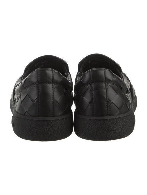 Bottega Veneta Intrecciato Weave Leather Loafers