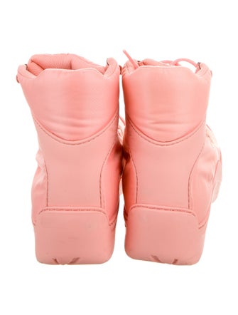 Bottega Veneta Nylon Lace-Up Boots