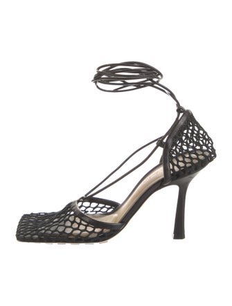 Bottega Veneta Mesh D'Orsay Pumps