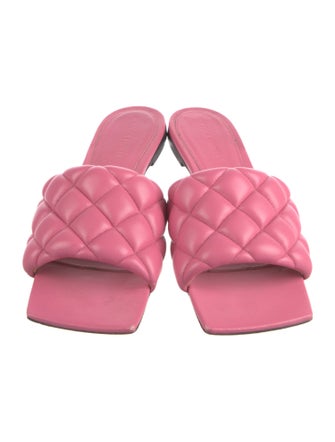Bottega Veneta Leather Slides