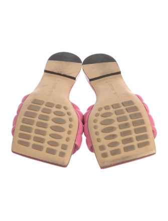 Bottega Veneta Leather Slides