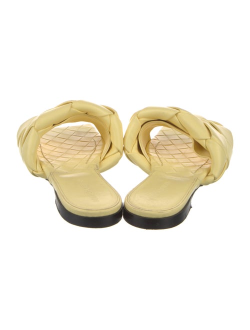 Bottega Veneta Intrecciato Weave Leather Slides