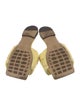 Bottega Veneta Intrecciato Weave Leather Slides